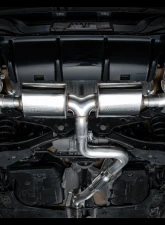 AWE Tuning Touring Edition Exhaust | 4.5" Quad Chrome Silver Tips Volkswagen Golf R 2022-2024                                     - 3015-42658 - Image 14