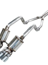 AWE Tuning Touring Edition Axleback Chrome Silver Tips Chevrolet Corvette C6 6.2L 2009-2013                                     - 3015-42662 - Image 2