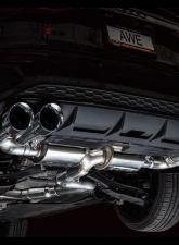 AWE Tuning Touring Edition Exhaust | 4.5" Quad Chrome Silver Tips Audi S3 2022-2024                                     - 3015-42897 - Image 11