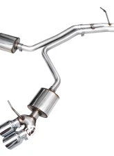 AWE Tuning Touring Edition Cat Back Exhaust | 3" Diameter | 4.5" Quad Chrome Silver Tips Porsche Macan 2019-2021                                     - 3015-42951 - Image 12