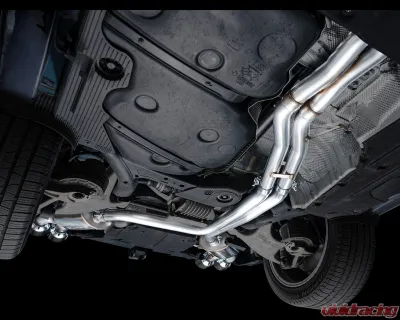 AWE Tuning Touring Edition Cat Back Exhaust | 3" Diameter | 4.5" Quad Chrome Silver Tips Porsche Macan 2019-2021 - 3015-42951