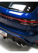 AWE Tuning Touring Edition Cat Back Exhaust | 3" Diameter | 4.5" Quad Chrome Silver Tips Porsche Macan 2022-2024                                     - 3015-42952 - Image 4