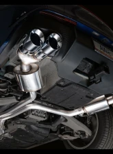 AWE Tuning Touring Edition Cat Back Exhaust | 3" Diameter | 4.5" Quad Chrome Silver Tips Porsche Macan 2022-2024                                     - 3015-42952 - Image 11