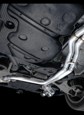 AWE Tuning Touring Edition Cat Back Exhaust | 3" Diameter | 4.5" Quad Chrome Silver Tips Porsche Macan 2022-2024                                     - 3015-42952 - Image 12
