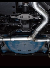 AWE Tuning Touring Edition Exhaust | 3" Diameter | 4" Quad Chrome Silver Tips Subaru WRX 2022-2025                                     - 3015-42979 - Image 4