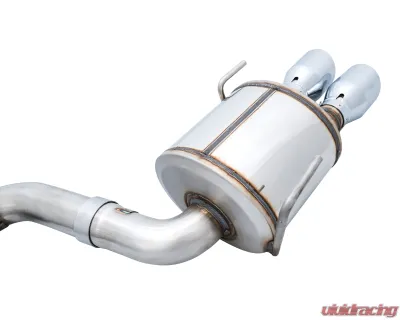 AWE Tuning Touring Edition Exhaust | 3" Diameter | 4" Quad Chrome Silver Tips Subaru WRX 2022-2025 - 3015-42979