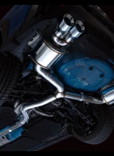 AWE Tuning Touring Edition Exhaust | 3" Diameter | 4" Quad Chrome Silver Tips Subaru WRX 2022-2025                                     - 3015-42979 - Image 14