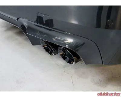 AWE Tuning Touring Edition Axle Back Exhaust | 3" Diameter | 4" Quad Diamond Black Tips BMW M5 2013-2016 - 3015-43066