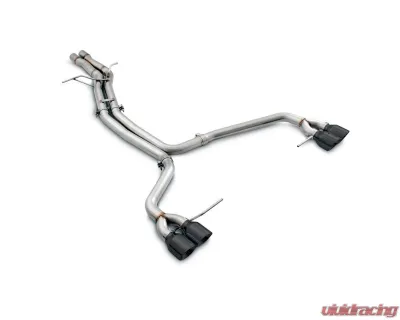 AWE Tuning Touring Edition Cat Back Exhaust | 2.5" Diameter | 4" Quad Diamond Black Tips Porsche Macan 2015-2018 - 3015-43072