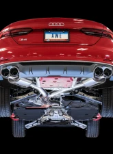 AWE Tuning Touring Edition Exhaust | 2.5" Diameter | 4" Quad Diamond Black Tips Audi S5 2018-2024                                     - 3015-43092 - Image 3