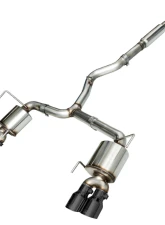 AWE Tuning Touring Edition Exhaust | 3" Diameter | 4" Quad Diamond Black ips Subaru WRX 2015-2021                                     - 3015-43102 - Image 6