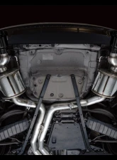 AWE Tuning Touring Edition Exhaust | 3" Diameter | 4.5" Quad Diamond Black Tips Audi S7 Sportback 2020-2024|Audi S6 2020-2024                                     - 3015-43107 - Image 10