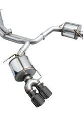 AWE Tuning Touring Edition Exhaust | 3" Diameter | 4.5" Quad Diamond Black Tips Audi S7 Sportback 2020-2024|Audi S6 2020-2024                                     - 3015-43107 - Image 12