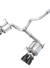 AWE Tuning Touring Edition Exhaust | 3" Diameter | 4" Quad Diamond Black ips Subaru WRX 2012-2014|Subaru WRX STI 2013-2021                                     - 3015-43108 - Image 7