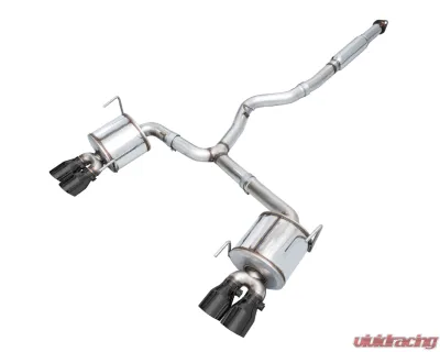 AWE Tuning Touring Edition Exhaust | 3" Diameter | 4" Quad Diamond Black ips Subaru WRX 2012-2014|Subaru WRX STI 2013-2021 - 3015-43108