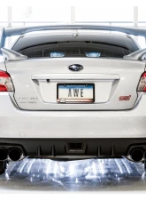 AWE Tuning Touring Edition Exhaust | 3" Diameter | 4" Quad Diamond Black ips Subaru WRX 2012-2014|Subaru WRX STI 2013-2021                                     - 3015-43108 - Image 3