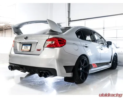 AWE Tuning Touring Edition Exhaust | 3" Diameter | 4" Quad Diamond Black ips Subaru WRX 2012-2014|Subaru WRX STI 2013-2021 - 3015-43108