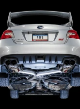 AWE Tuning Touring Edition Exhaust | 3" Diameter | 4" Quad Diamond Black ips Subaru WRX 2012-2014|Subaru WRX STI 2013-2021                                     - 3015-43108 - Image 7