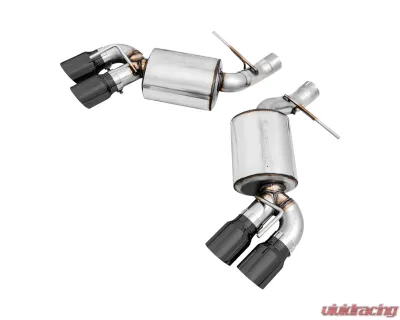 AWE Tuning Touring Edition Axle-back Exhaust | 3" Diameter | 4.5" Quad Diamond Black Tips Chevrolet Camaro SS 2016-2024|Chevrolet Camaro ZL1 2017-2024|Chevrolet Camaro LT1 2020-2024 - 3015-43115