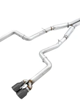 AWE Tuning Track Edition Exhaust | 3" Diameter | 4" Quad Diamond Black Tips Dodge Challenger 2017-2023                                     - 3015-43152 - Image 5