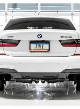 AWE Tuning Resonated Touring Edition Exhaust | 3" Diameter | 4" Quad Diamond Black Tips BMW M340i 2020-2025|BMW M340i xDrive 2020-2025|BMW M440i xDrive 2021-2025|BMW M440i 2022-2025                                     - 3015-43158 - Image 6