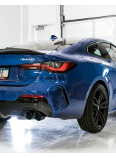 AWE Tuning Resonated Touring Edition Exhaust | 3" Diameter | 4" Quad Diamond Black Tips BMW M340i 2020-2025|BMW M340i xDrive 2020-2025|BMW M440i xDrive 2021-2025|BMW M440i 2022-2025                                     - 3015-43158 - Image 8