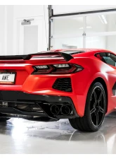 AWE Tuning Touring Edition Exhaust | 3" Diameter | 4.5" Quad Diamond Black Tips Chevrolet Corvette Stingray 2020-2025|Chevrolet Corvette E-Ray 2024-2025                                     - 3015-43159 - Image 2