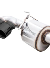 AWE Tuning Touring Edition Exhaust | 3" Diameter | 4.5" Quad Diamond Black Tips Chevrolet Corvette Stingray 2020-2025|Chevrolet Corvette E-Ray 2024-2025                                     - 3015-43159 - Image 4