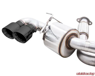 AWE Tuning Touring Edition Exhaust | 3" Diameter | 4.5" Quad Diamond Black Tips Chevrolet Corvette Stingray 2020-2025|Chevrolet Corvette E-Ray 2024-2025 - 3015-43159