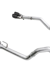 AWE Tuning 0FG Cat Back Split Rear Exit Exhaust | 3" Diameter | 4" Quad Diamond Black Tips Chevrolet Silverado 1500 2019-2025|GMC Sierra 1500 2019-2025                                     - 3015-43204 - Image 6