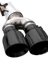 AWE Tuning 0FG Cat Back Split Rear Exit Exhaust | 3" Diameter | 4" Quad Diamond Black Tips Chevrolet Silverado 1500 2019-2025|GMC Sierra 1500 2019-2025                                     - 3015-43204 - Image 9
