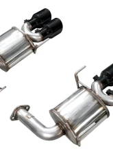 AWE Tuning Touring Edition Axleback Exhaust Diamond Black Tips Subaru WRX  2022-2025                                     - 3015-43424 - Image 3