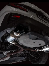 AWE Tuning Touring Edition Axleback Exhaust Diamond Black Tips Subaru WRX  2022-2025                                     - 3015-43424 - Image 7
