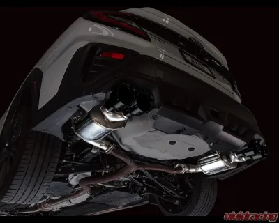 AWE Tuning Touring Edition Axleback Exhaust Diamond Black Tips Subaru WRX  2022-2025 - 3015-43424