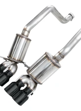 AWE Tuning Touring Edition Axleback Exhaust Diamond Black Tip Chevrolet Corvette Z06 2006-2013                                     - 3015-43606 - Image 4
