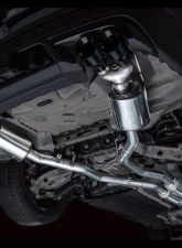 AWE Tuning Touring Edition Exhaust | 3" Diameter | 4.5" Diamond Black Tips Ford Explorer 2020-2025|Lincoln Aviator 2020-2025                                     - 3015-43625 - Image 3