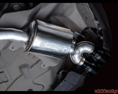 AWE Tuning Touring Edition Exhaust | 3" Diameter | 4.5" Diamond Black Tips Ford Explorer 2020-2025|Lincoln Aviator 2020-2025 - 3015-43625