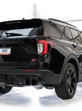 AWE Tuning Touring Edition Exhaust | 3" Diameter | 4.5" Diamond Black Tips Ford Explorer 2020-2025|Lincoln Aviator 2020-2025                                     - 3015-43625 - Image 8