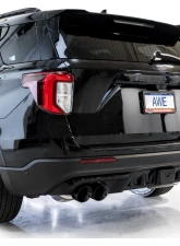 AWE Tuning Touring Edition Exhaust | 3" Diameter | 4.5" Diamond Black Tips Ford Explorer 2020-2025|Lincoln Aviator 2020-2025                                     - 3015-43625 - Image 11