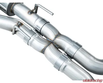 AWE Tuning Touring Edition Exhaust | 3" Diameter | 4.5" Diamond Black Tips Ford Explorer 2020-2025|Lincoln Aviator 2020-2025 - 3015-43625
