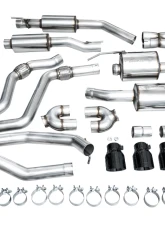 AWE Tuning Touring Edition Exhaust | 3" Diameter | 4.5" Diamond Black Tips Ford Explorer 2020-2025|Lincoln Aviator 2020-2025                                     - 3015-43625 - Image 16