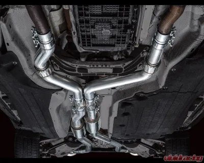 AWE Tuning Touring Edition Exhaust | 3" Diameter | 4.5" Diamond Black Tips Ford Explorer 2020-2025|Lincoln Aviator 2020-2025 - 3015-43625