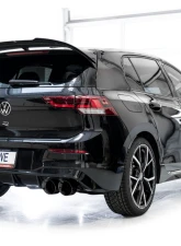 AWE Tuning Touring Edition Exhaust | 4.5" Quad Diamond Black Tips Volkswagen Golf R 2022-2024                                     - 3015-43658 - Image 5