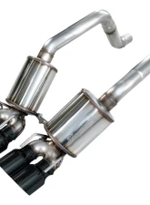 AWE Tuning Touring Axleback Exhaust Diamond Black Chevrolet Corvette 2005-2008                                     - 3015-43660 - Image 4