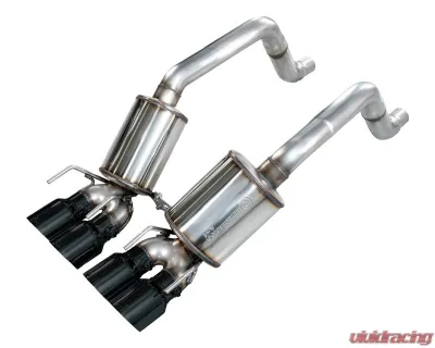 AWE Tuning Touring Axleback Exhaust Diamond Black Chevrolet Corvette 2005-2008 - 3015-43660