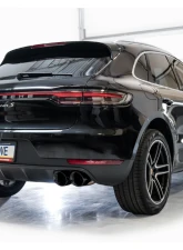 AWE Tuning Touring Edition Cat Back Exhaust | 3" Diameter | 4.5" Quad Diamond Black Tips Porsche Macan 2019-2021                                     - 3015-43951 - Image 2
