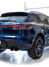 AWE Tuning Touring Edition Cat Back Exhaust | 3" Diameter | 4.5" Quad Diamond Black Tips Porsche Macan 2022-2024                                     - 3015-43952 - Image 2