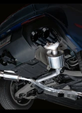 AWE Tuning Touring Edition Cat Back Exhaust | 3" Diameter | 4.5" Quad Diamond Black Tips Porsche Macan 2019-2021                                     - 3015-43951 - Image 10