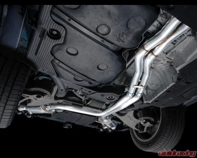 AWE Tuning Touring Edition Cat Back Exhaust | 3" Diameter | 4.5" Quad Diamond Black Tips Porsche Macan 2019-2021 - 3015-43951