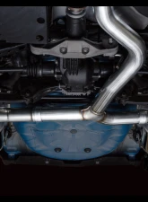 AWE Tuning Touring Edition Exhaust | 3" Diameter | 4" Quad Diamond Black Tips Subaru WRX  2022-2025                                     - 3015-43979 - Image 4
